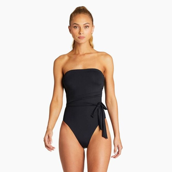 Vitamin A Other - NWT S / 6 Vitamin A Black Marilyn One Piece Full Cut Swim Suit Made In USA
